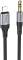 Миниатюра HOCO Lightning to 3.5mm M 1.0m nylon UPA26 black 6942007608817, фото 1