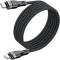Миниатюра ACEFAST USB-C to USB-C 1.2m 60W 3A nylon black 6974316280217, фото 2