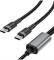 Миниатюра ACEFAST USB-C to 2xUSB-C 1.2m 100W nylon black 6974316285120, фото 3