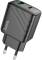 Миниатюра HOCO CS23A 1xUSB-C PD30W + 1xUSB QC3.0 black 6942007609944, фото 1