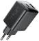Миниатюра ACEFAST A106 1xUSB-C PD45W + 1xUSB QC3.0 GaN black 6974316284031, фото 4