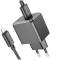 Миниатюра HOCO CS11A USB + cable USB to Lightning black 6942007603560, фото 2