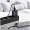 Миниатюра HOCO C141A 2xUSB + cable USB to USB-C black 6942007627900, фото 5