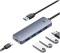 Миниатюра Baseus USB 3.0 to 4xUSB 3.0 + USB-C gray B0005280B811-01, фото 6