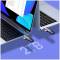 Миниатюра Baseus USB-A + USB-C to SD/TF gray WKQX060113, фото 9