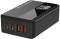 Миниатюра ColorWay Power Delivery GaN (2USB-A + 2USB TYPE-C) (100W) b CW-CHS041PD-BK, фото 2