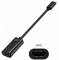 Миниатюра Choetech USB-C M to HDMI F 0.15m 4K60Hz black HUB-H04BK-V5, фото 2