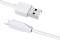 Миниатюра HOCO USB 2.0 AM to Lightning 2.0m 2.4A X1 white 6957531032014, фото 2