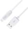 Миниатюра HOCO USB 2.0 AM to Lightning 2.0m 2.4A X1 white 6957531032014, фото 3