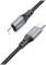 Миниатюра HOCO USB-C to Lightning 1.0m PD silicone X86 black 6931474777898, фото 1