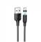 Миниатюра BOROFONE USB 2.0 AM to USB-C 1.0m 2.4A magnetic BX41 black 6931474738462, фото 1