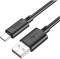 Миниатюра HOCO USB 2.0 AM to USB-C 1.0m X88 Gratified black 6931474783349, фото 2