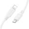 Миниатюра BOROFONE USB-C to Lightning 1.0m PD silicone BX115 Lotto wh 6941991119613, фото 1
