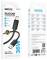 Миниатюра BOROFONE USB 2.0 AM to USB-C 1.0m silicone BX123 Leya black 6941991124211, фото 3