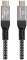 Миниатюра CABLEXPERT USB-C to USB-C 0.5m USB4 240W 8K60Hz 40Gbps CCBP-USB4-CMCM240-0.5M, фото 1