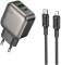 Миниатюра BOROFONE BAS54A Absolute 1xUSB-C PD20W + 1xUSB QC3.0 + cabl 6941991116216, фото 1