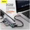 Миниатюра Baseus USB-C 6-in-1 CAHUB-CW0G, фото 11