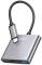 Миниатюра XO USBC to USBCPD100W + HDMI 4K30Hz + USB 3.0 grey HUB011.tranish, фото 1