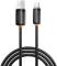 Миниатюра XO USB 2.0 AM to USB-C 1.0m 3A black XO-CB-300UC-BK, фото 1