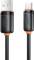Миниатюра XO USB 2.0 AM to USB-C 1.0m 3A black XO-CB-300UC-BK, фото 2