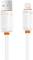Миниатюра XO USB 2.0 AM to Lightning 1.0m 3A white XO-CB-300UL-WH, фото 4
