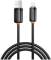 Миниатюра XO USB 2.0 AM to Lightning 1.0m 3A black XO-CB-300UL-BK, фото 1