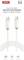Миниатюра XO USB-C to USB-C 1.0m 27W white XO-CB-300CC-WH, фото 2