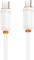 Миниатюра XO USB-C to USB-C 1.0m 27W white XO-CB-300CC-WH, фото 3