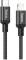 Миниатюра HOCO USB-C to Lightning 2.0m 3A 20W nylon X14 black 6931474752208, фото 1