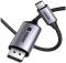Миниатюра Ugreen USB-C to DisplayPort M 3.0m 8K CM556 black 25839, фото 2