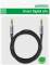 Миниатюра Ugreen 3.5mm M to 3.5mm M 1.5m (4pin) AV183 gray 20497, фото 3
