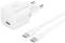 Миниатюра Belkin USB-C PD25W PD3.1 + cable USB-C to USB-C 1.0m whit WCA012KQ1MWH-B6, фото 1