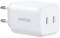 Миниатюра Ugreen X526 2xUSB-C PD45W GaN white 65154, фото 1