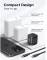 Миниатюра Ugreen X513 USB-C PD30W QC4.0 GaN black 65007, фото 6