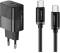 Миниатюра ESSAGER USB-C PD30W + cable USB-C to USB-C 60W black E30JSB1-SYTT1-T, фото 1