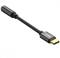 Миниатюра Baseus USB-C M to 3.5mm F 0.1m black CATL54-01, фото 3