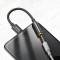 Миниатюра Baseus USB-C M to 3.5mm F 0.1m black CATL54-01, фото 8