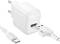 Миниатюра BOROFONE 1xUSB QC3.0 18W + cable UAB-A to USB-C BAS42A whit 6941991113802, фото 2