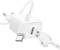 Миниатюра BOROFONE 1xUSB QC3.0 18W + cable UAB-A to USB-C BAS42A whit 6941991113802, фото 4