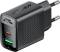 Миниатюра ACEFAST 2xUSB 30W (USB-C+USB-A) Gan A98 Black 6974316283263, фото 1