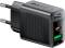 Миниатюра ACEFAST 2xUSB 30W (USB-C+USB-A) Gan A98 Black 6974316283263, фото 2