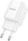 Миниатюра HOCO C147A Charm 1xUSB-C PD20W + 1xUSB QC3.0 White 6942007630276, фото 3