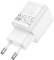 Миниатюра HOCO C147A Charm 1xUSB-C PD20W + 1xUSB QC3.0 White 6942007630276, фото 6