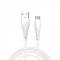 Миниатюра Wuw USB 2.0 AM to Micro 5P 1.0m 2.4A X196 white 6972573335572, фото 1