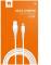 Миниатюра Wuw USB 2.0 AM to Lightning 1.0m 2.4A X196 white 6972573335596, фото 2