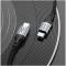 Миниатюра HOCO USB-C to USB-C 1.0m 3A nylon X102 black 6942007608787, фото 6