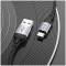 Миниатюра HOCO USB 2.0 AM to USB-C 1.0m 3A nylon X102 black 6942007608770, фото 5