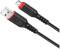Миниатюра HOCO USB 2.0 AM to Micro 5P 1.0m 2.4A nylon X59 black 6931474744890, фото 1