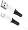 Миниатюра HOCO USB 2.0 AM to Lightning 1.0m 2.4A silicone X82 whi 6931474768544, фото 3