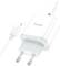 Миниатюра HOCO C104A USB-C PD20W + cable USB-C to Lightning white 6931474782908, фото 1